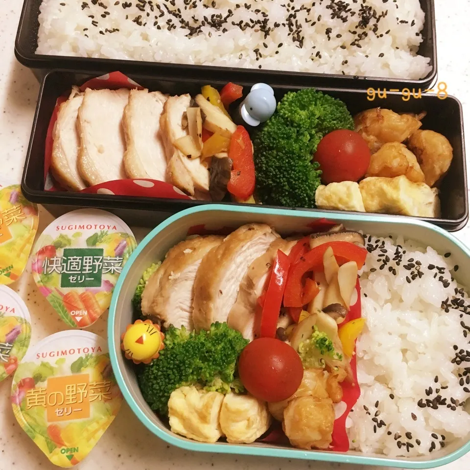 今日のお仕事＆学校弁当♪|ぐぅさん