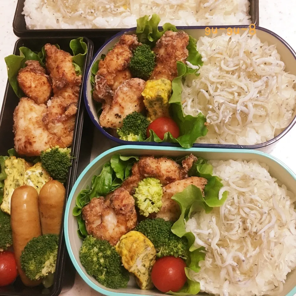 今日お仕事&学校弁当♪|ぐぅさん