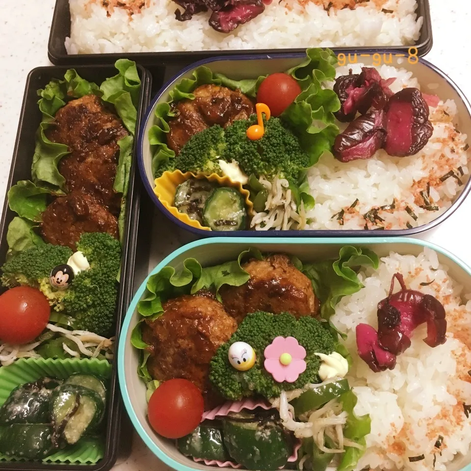 今日のお仕事&学校弁当♪|ぐぅさん