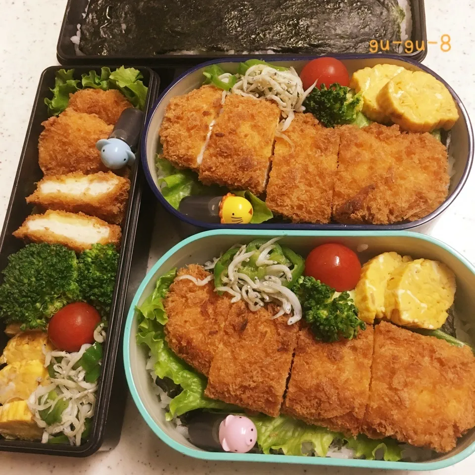 今日のお仕事&学校弁当♪|ぐぅさん