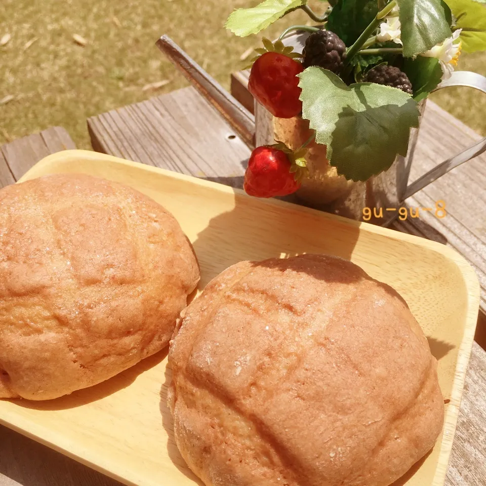 いちごメロンパン♪|ぐぅさん