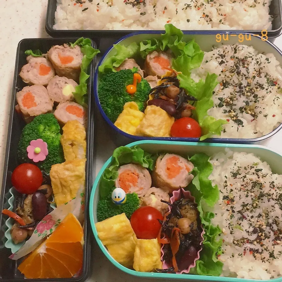 今日のお仕事&学校弁当♪|ぐぅさん