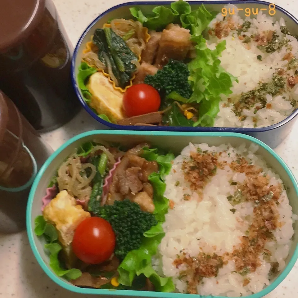 今日のお仕事&学校弁当♪|ぐぅさん