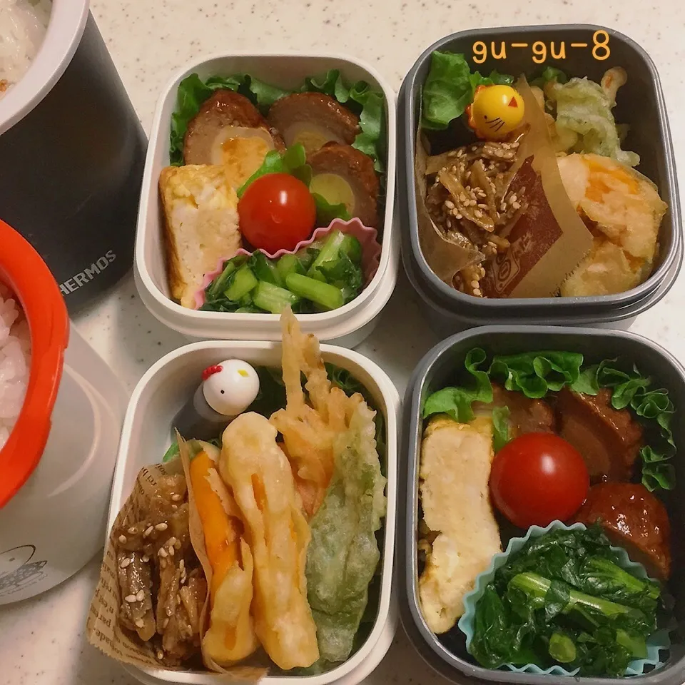 今日のお仕事&学校弁当♪|ぐぅさん