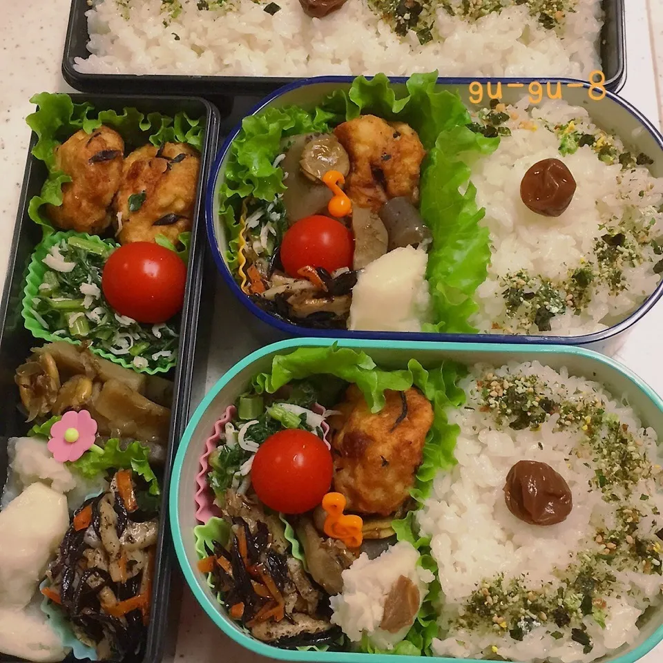 今日のお仕事&学校弁当♪|ぐぅさん