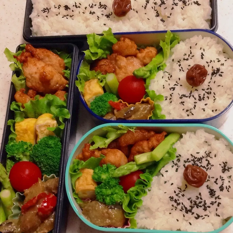 今日のお仕事＆学校弁当♪|ぐぅさん