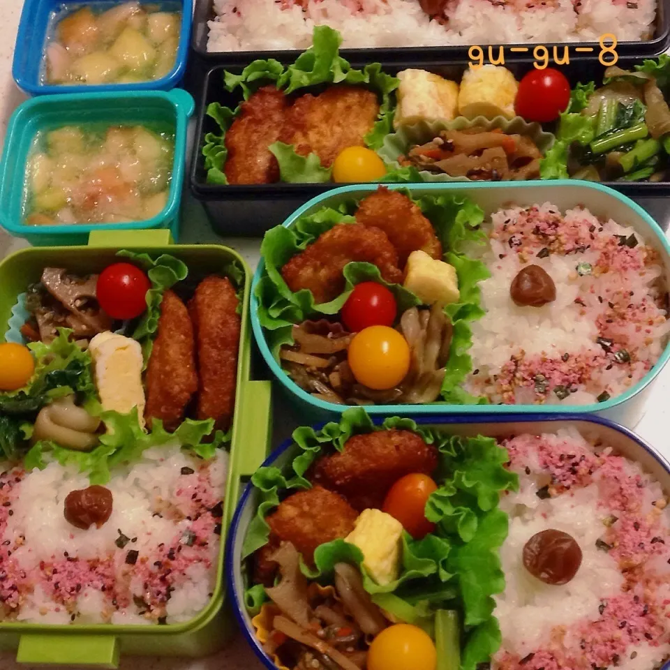 今日のお仕事＆夏休み留守番弁当♪|ぐぅさん