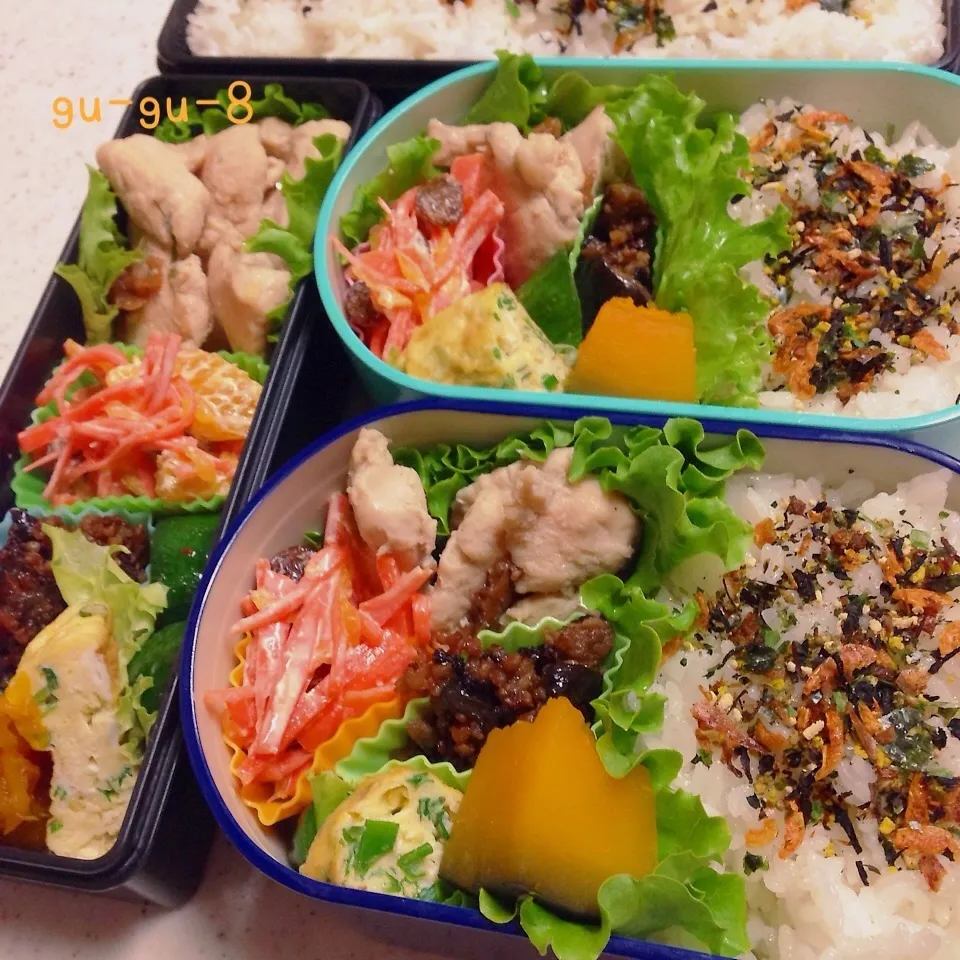 今日のお仕事＆学校弁当♪|ぐぅさん