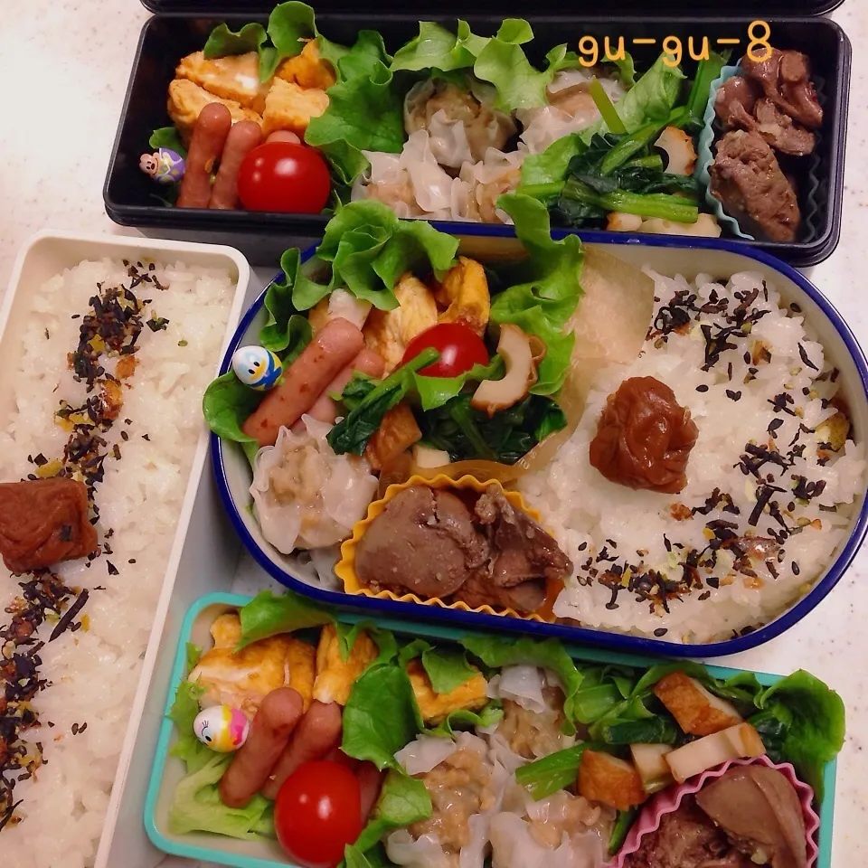 今日のお仕事＆学校弁当♪|ぐぅさん