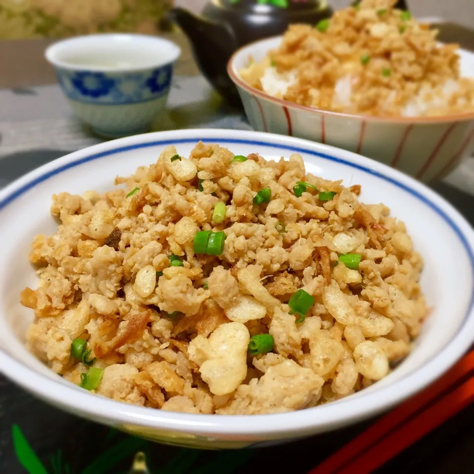 鶏の竜田揚げ風ふりかけ❤︎3分クッキングです♪|Tomokoさん