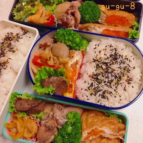 今日のお仕事＆学校弁当♪|ぐぅさん