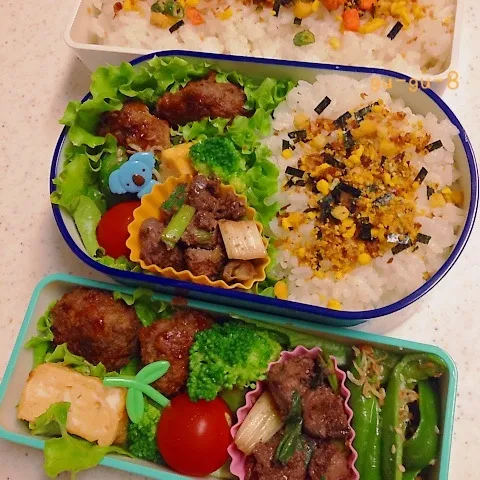 今日のお仕事＆学校弁当♪|ぐぅさん