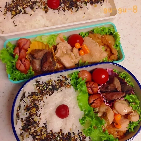 今日のお仕事＆学校弁当♪|ぐぅさん