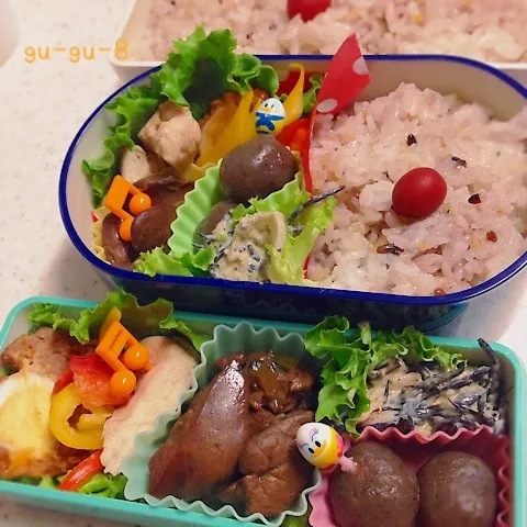 今日のお仕事＆学校弁当♪|ぐぅさん