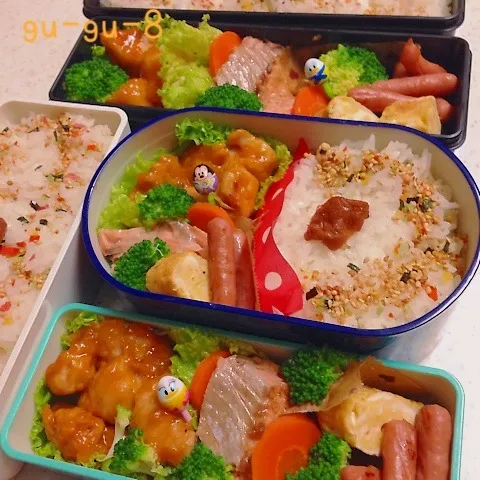 今日のお仕事＆学校弁当♪|ぐぅさん