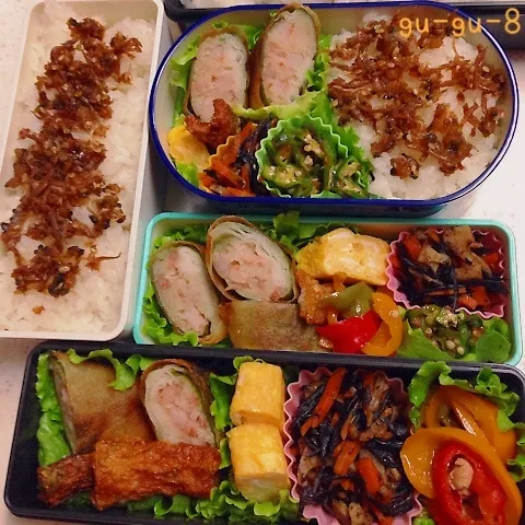 今日のお仕事＆学校弁当♪|ぐぅさん