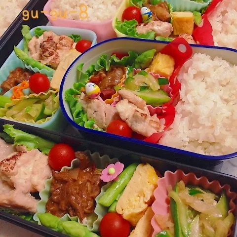 Snapdishの料理写真:今日のお仕事＆留守番弁当♪|ぐぅさん