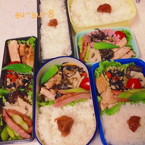 今日のお仕事＆留守番弁当♪|ぐぅさん