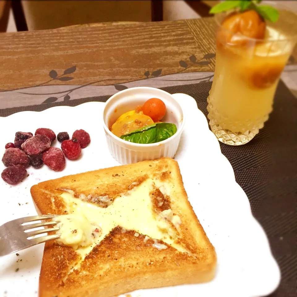 チーズフォンデュトースト|Tomokoさん