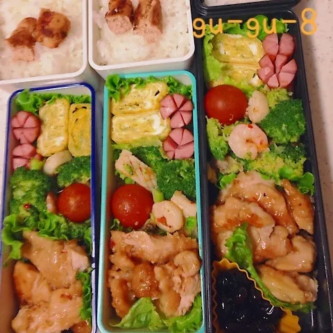 今日のお仕事＆学校弁当♪|ぐぅさん