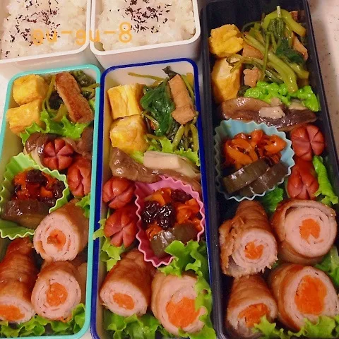 今日のお仕事＆学校弁当♪|ぐぅさん