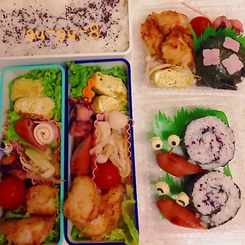 今日のお仕事＆学校＆宿泊学習用弁当♪|ぐぅさん