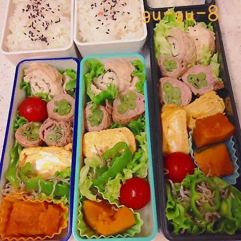 今日のお仕事＆学校弁当♪|ぐぅさん