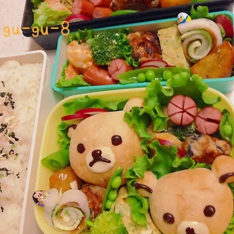 今日のお仕事＆学校＆遠足弁当♪|ぐぅさん