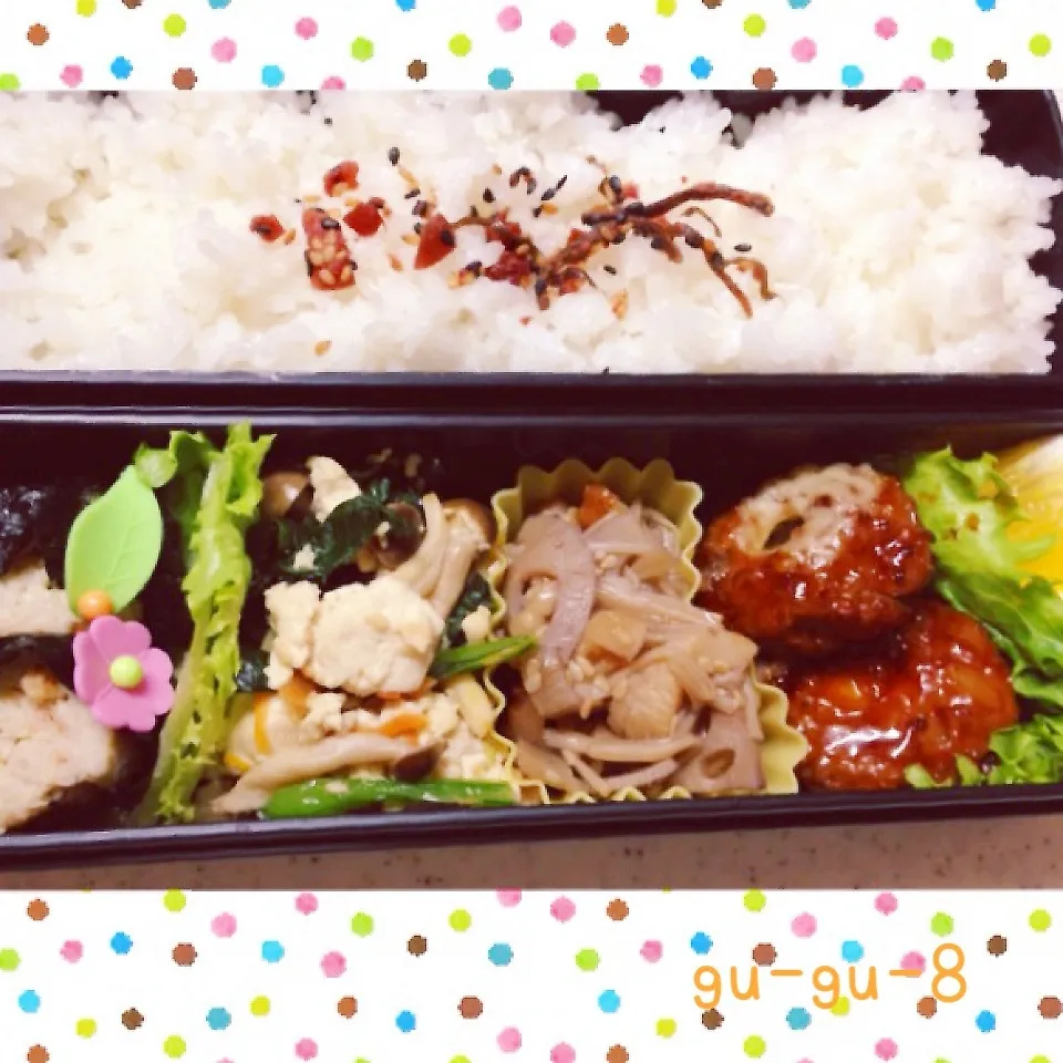 Snapdishの料理写真:今日のお仕事弁当♪|ぐぅさん