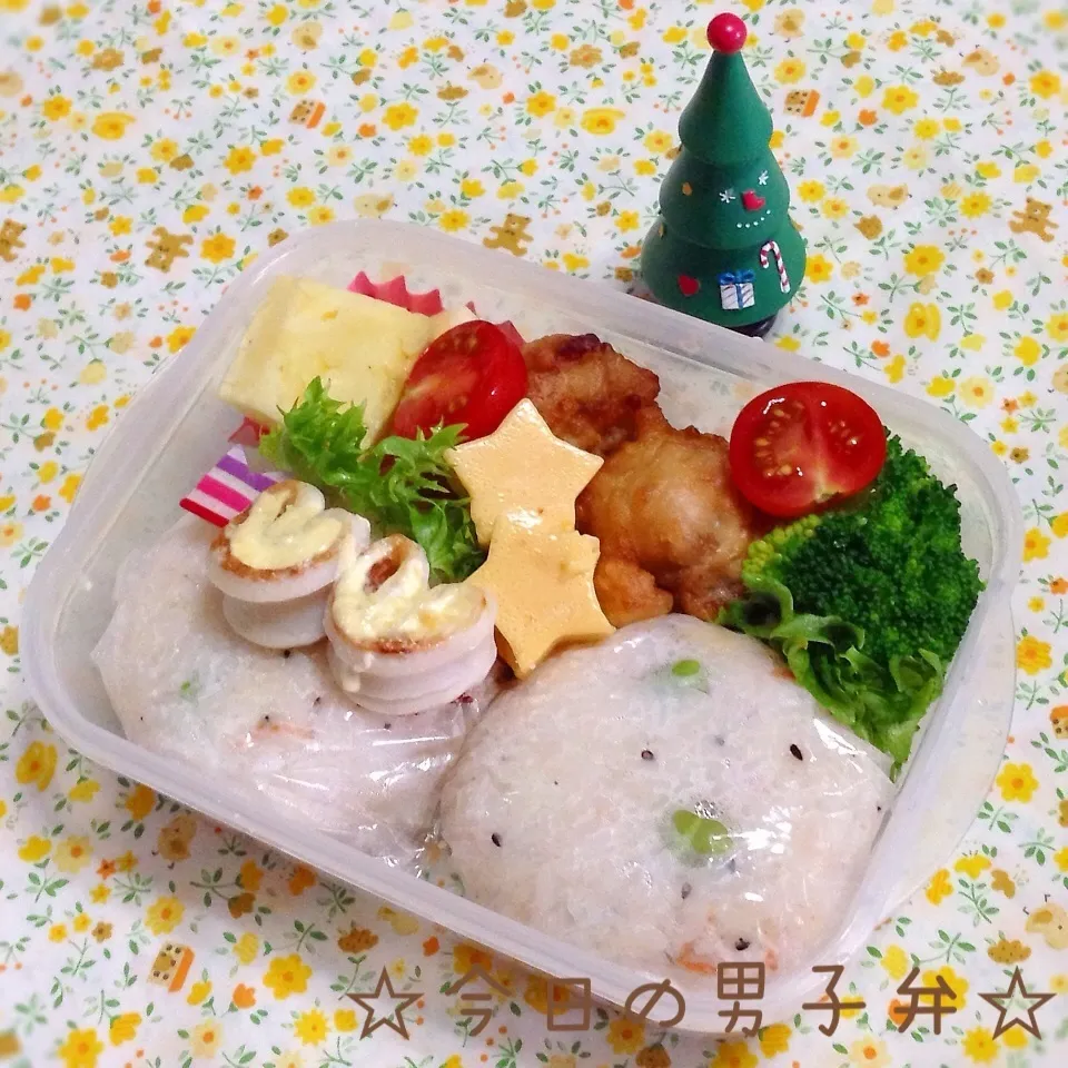 Snapdishの料理写真:高校生男子初！蒸したまご弁☆|りこもとさん