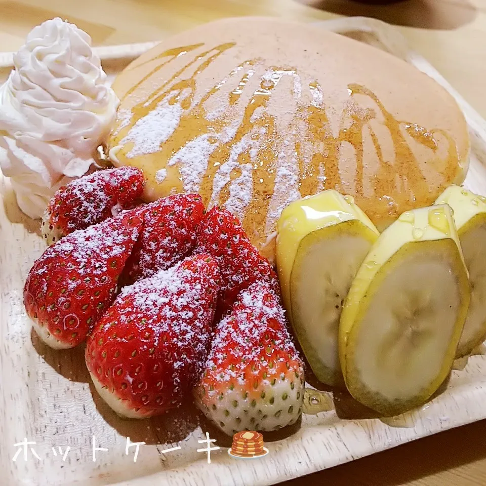 ＊ふわふわホットケーキ🥞マヨネーズ入り😳＊|薪clubさん