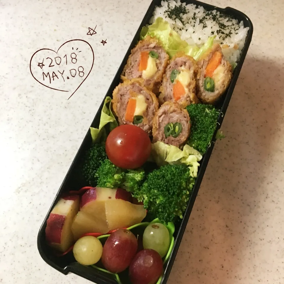 Snapdishの料理写真:高2長男弁当！|がおりんさん