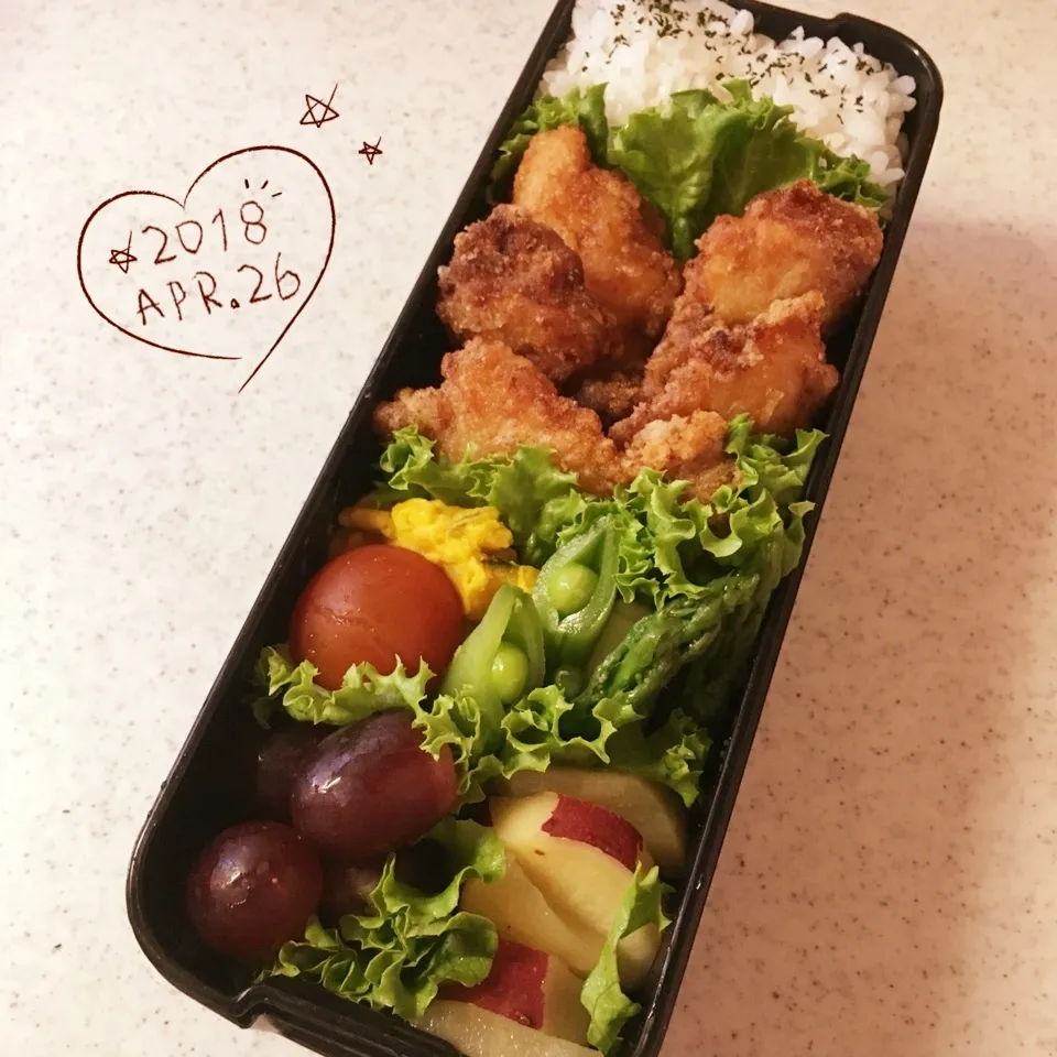 Snapdishの料理写真:高2長男弁当！|がおりんさん