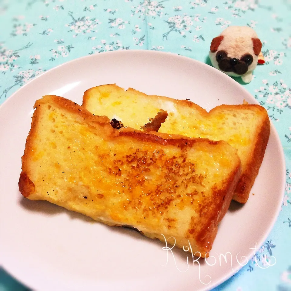 朝ごはん♡フレンチトースト♡|りこもとさん