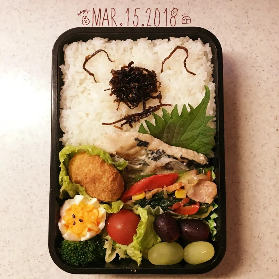 サバ味噌煮弁当！|がおりんさん