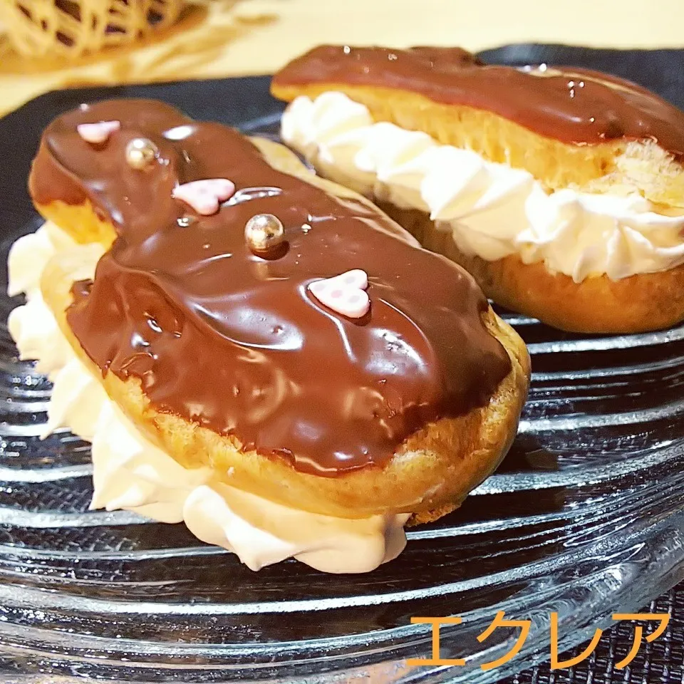 ＊生クリたっぷり＊エクレア＊|薪clubさん