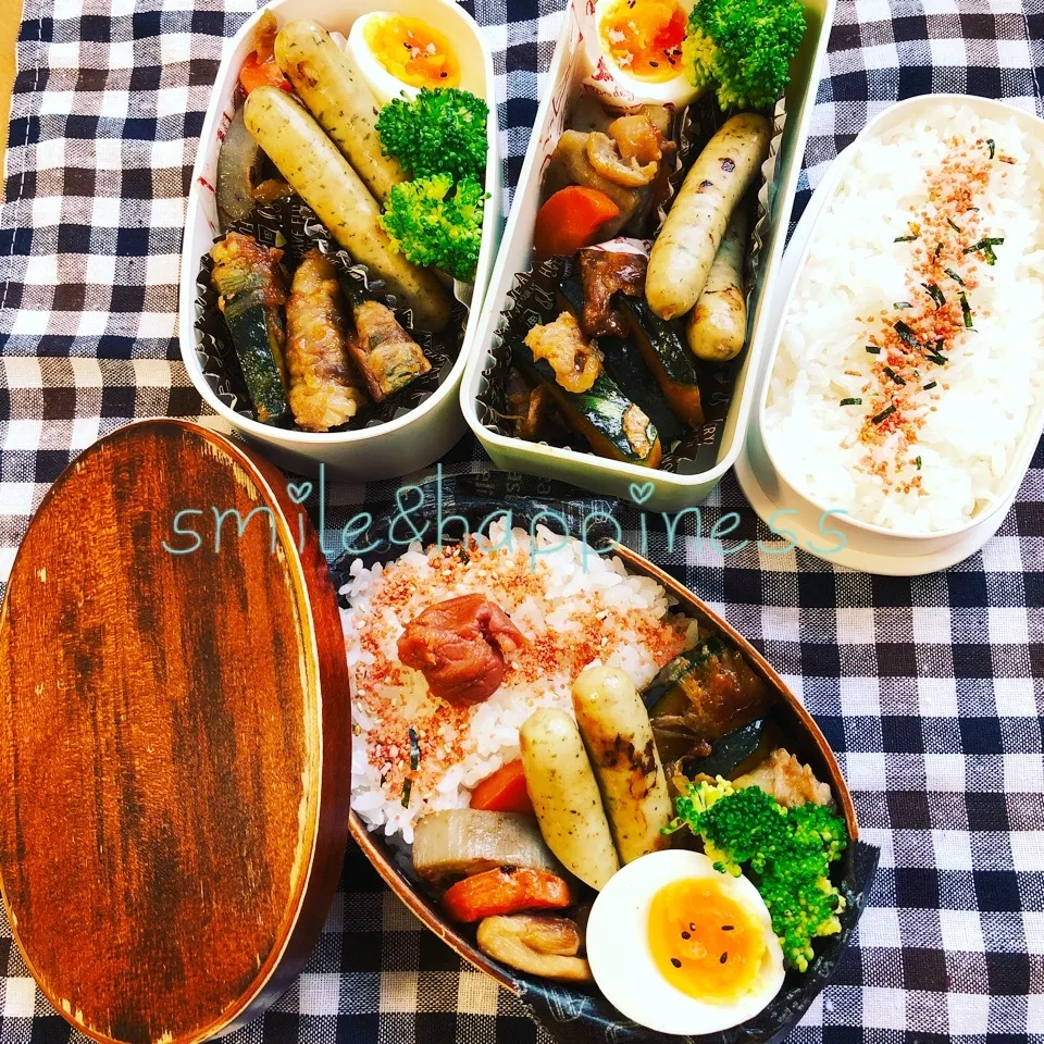 Snapdishの料理写真:長女弁当💞次女弁当💞私弁当💞|Rie Naganoさん