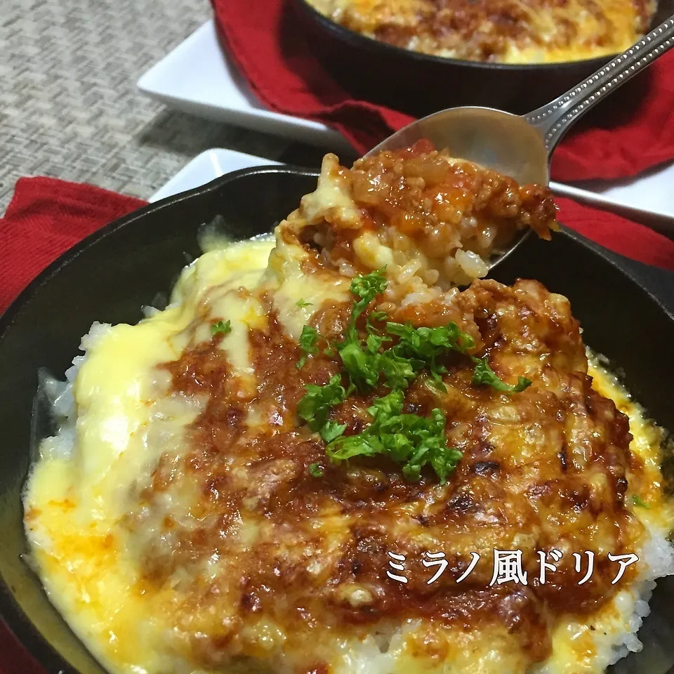 Snapdishの料理写真:野菜たっぷり♡簡単ミラノ風ドリア|かずぴょんさん