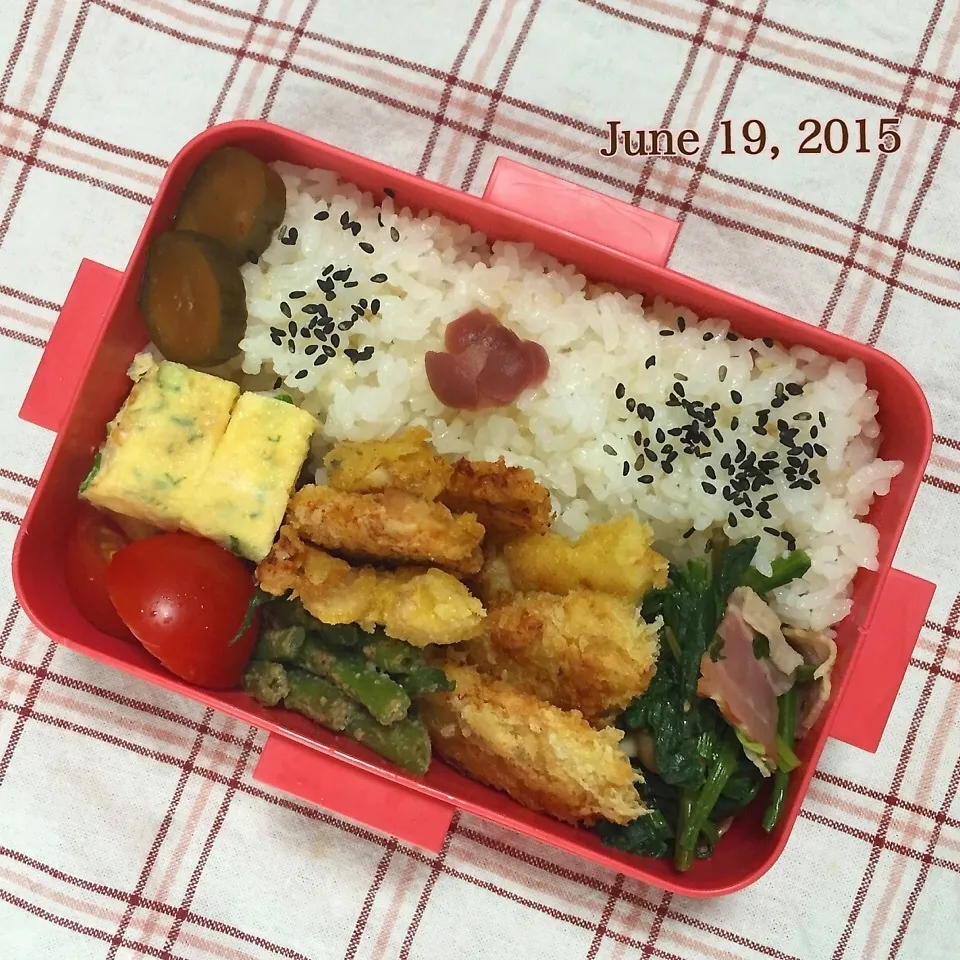 娘のお弁当|かずぴょんさん