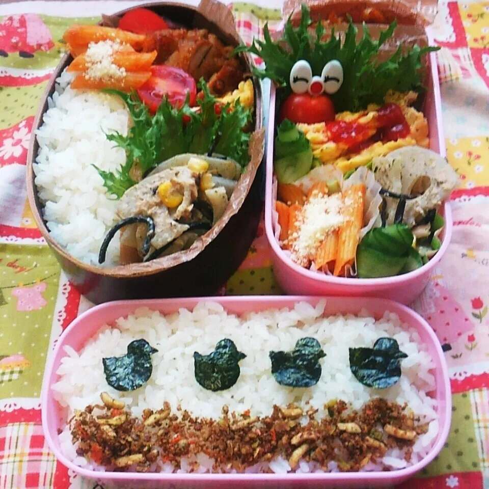 娘弁当💕私弁当💕(腕の筋肉痛は・・・)|Rie Naganoさん