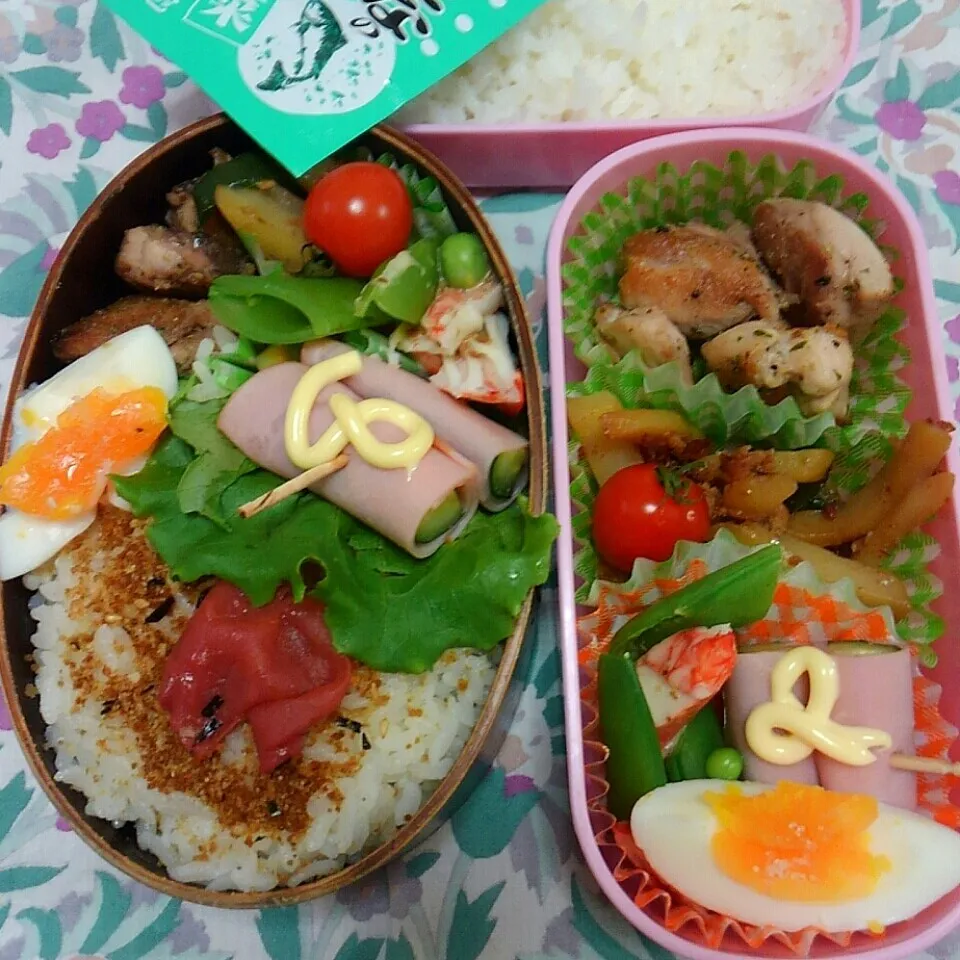 娘弁当💕私弁当💕(下書き？)|Rie Naganoさん