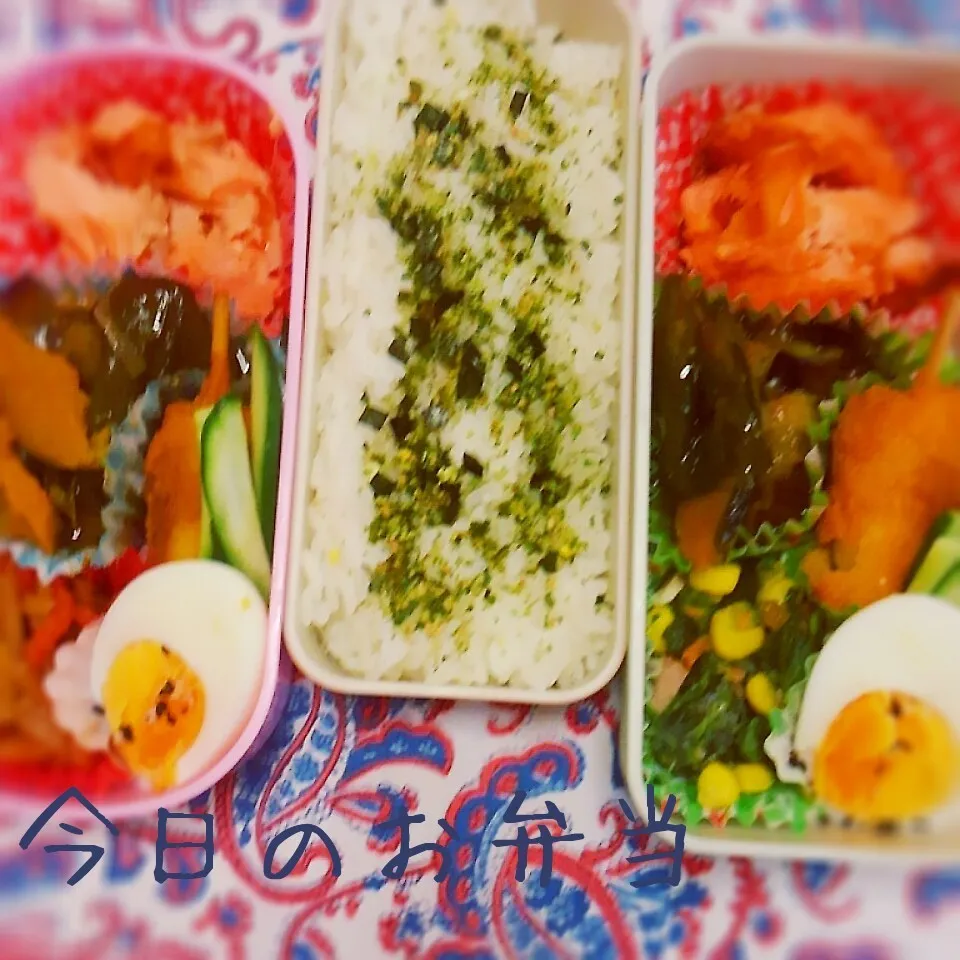 Snapdishの料理写真:娘弁当💕私弁当|Rie Naganoさん