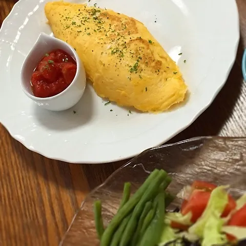 オムレツ 朝ごはん|かずぴょんさん