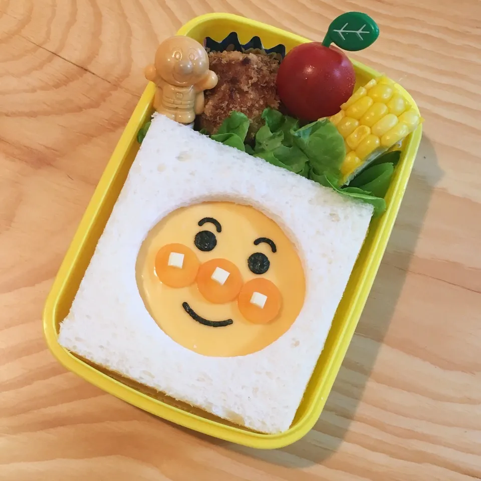 アンパンマン サンドイッチ キャラ弁|よしこ虫さん