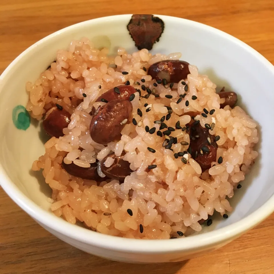 Snapdishの料理写真:金時豆のお赤飯|よしこ虫さん