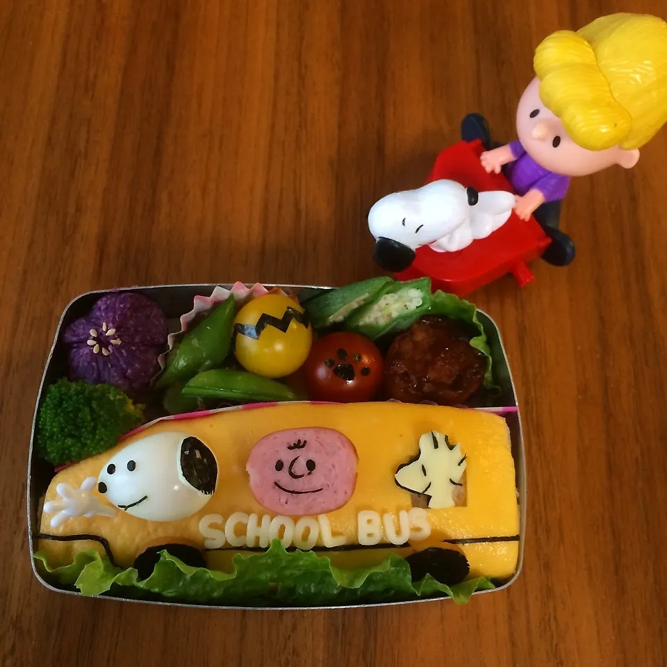 Snapdishの料理写真:スヌーピーサンドイッチ|よしこ虫さん