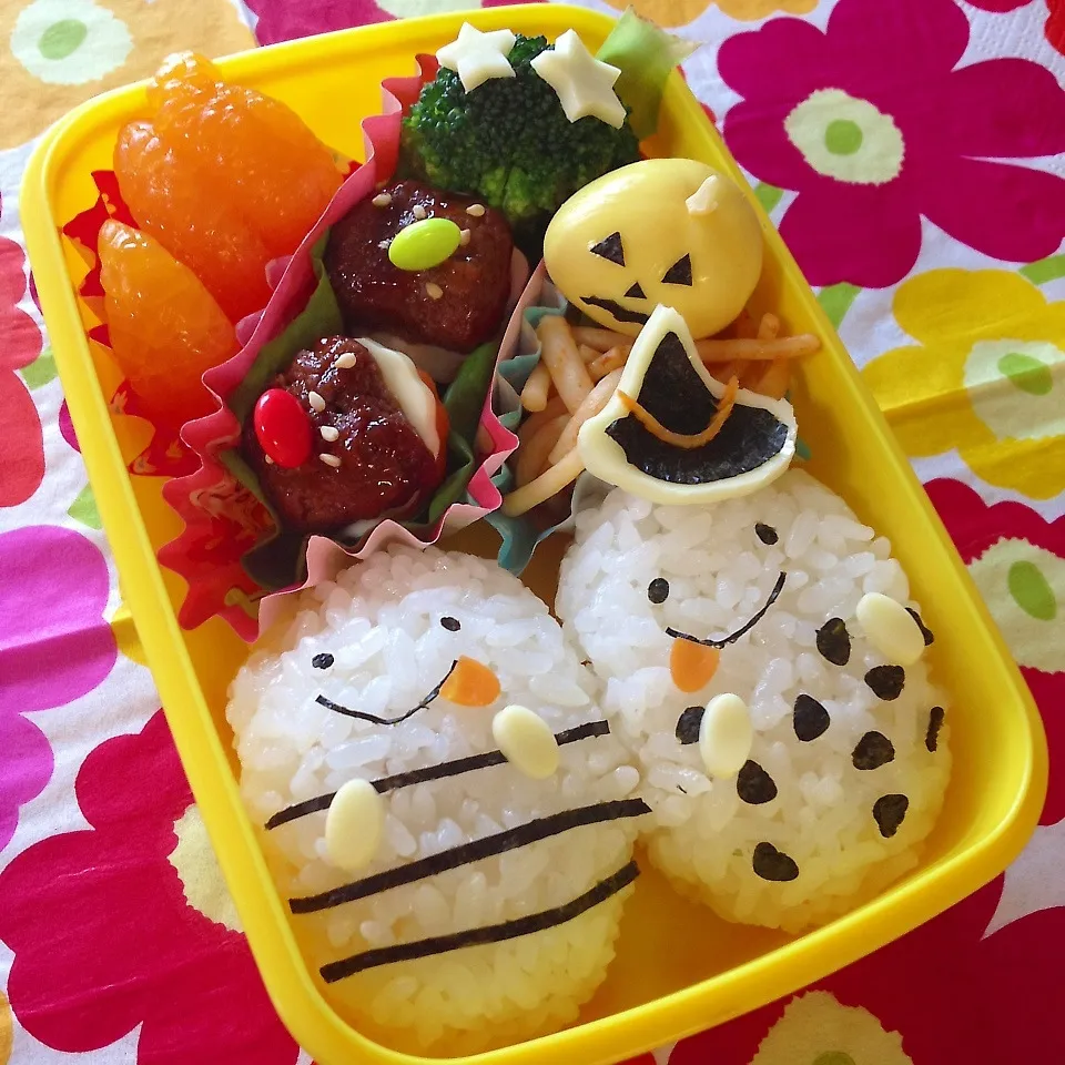 Snapdishの料理写真:ハロウィン弁当|よしこ虫さん