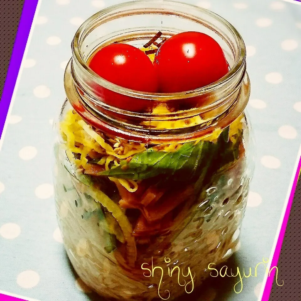 【ジャー倶楽部】今なぜ？冷やし中華❤|さゆりんさん