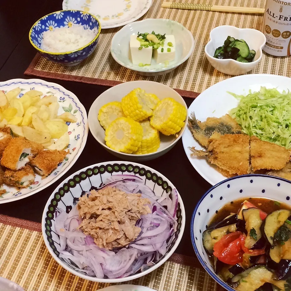 Snapdishの料理写真:今日の夕飯☆|maronさん