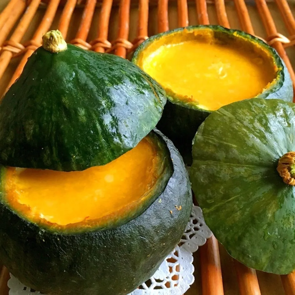 栗かぼちゃのまるごとプリン|9421beruさん